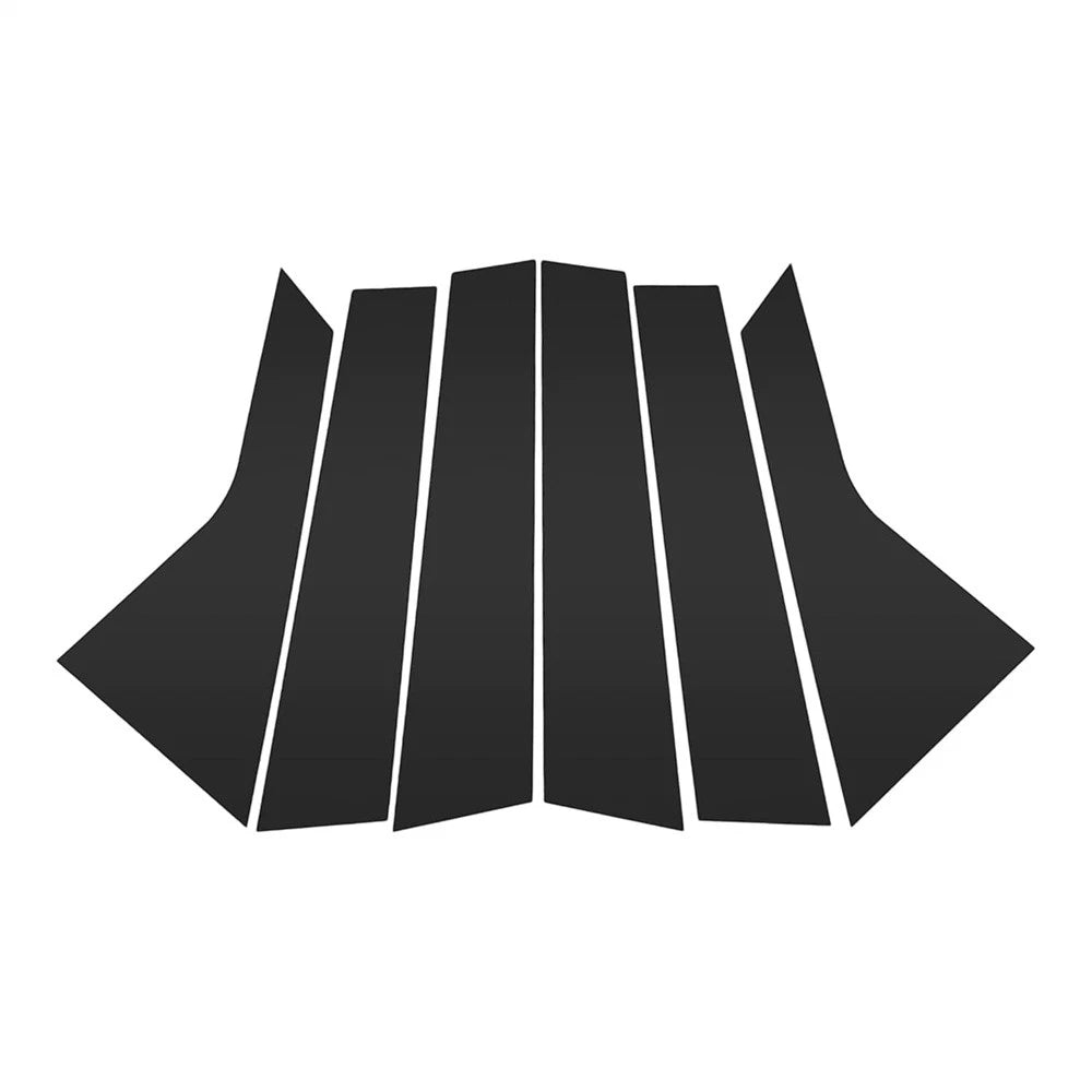 Gloss Black Pillar Posts Trim for Cadillac CT6 (2016–2020)