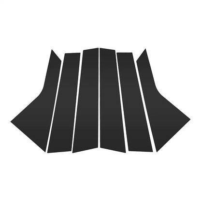 Gloss Black Pillar Posts Trim for Cadillac CT6 (2016–2020)