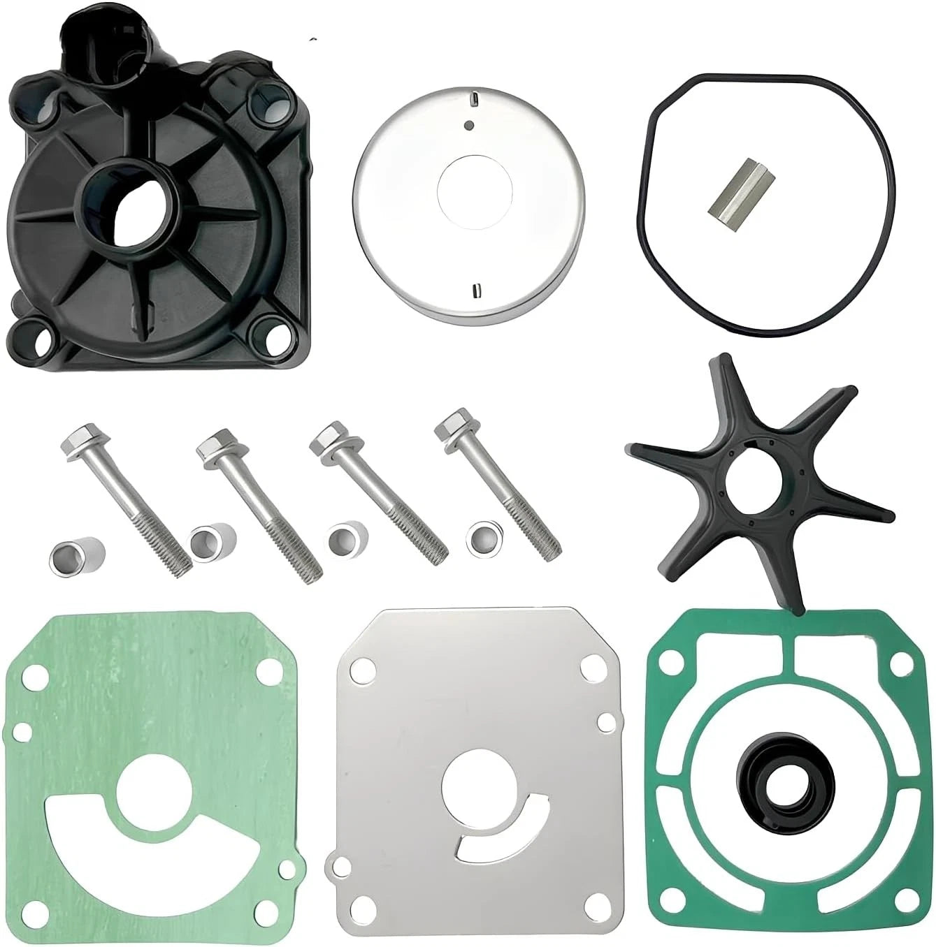 Water Pump Rebuild Kit for Honda 75 90 hp BF75D BF90D 06193-ZZ0-000 06192-ZW1-000