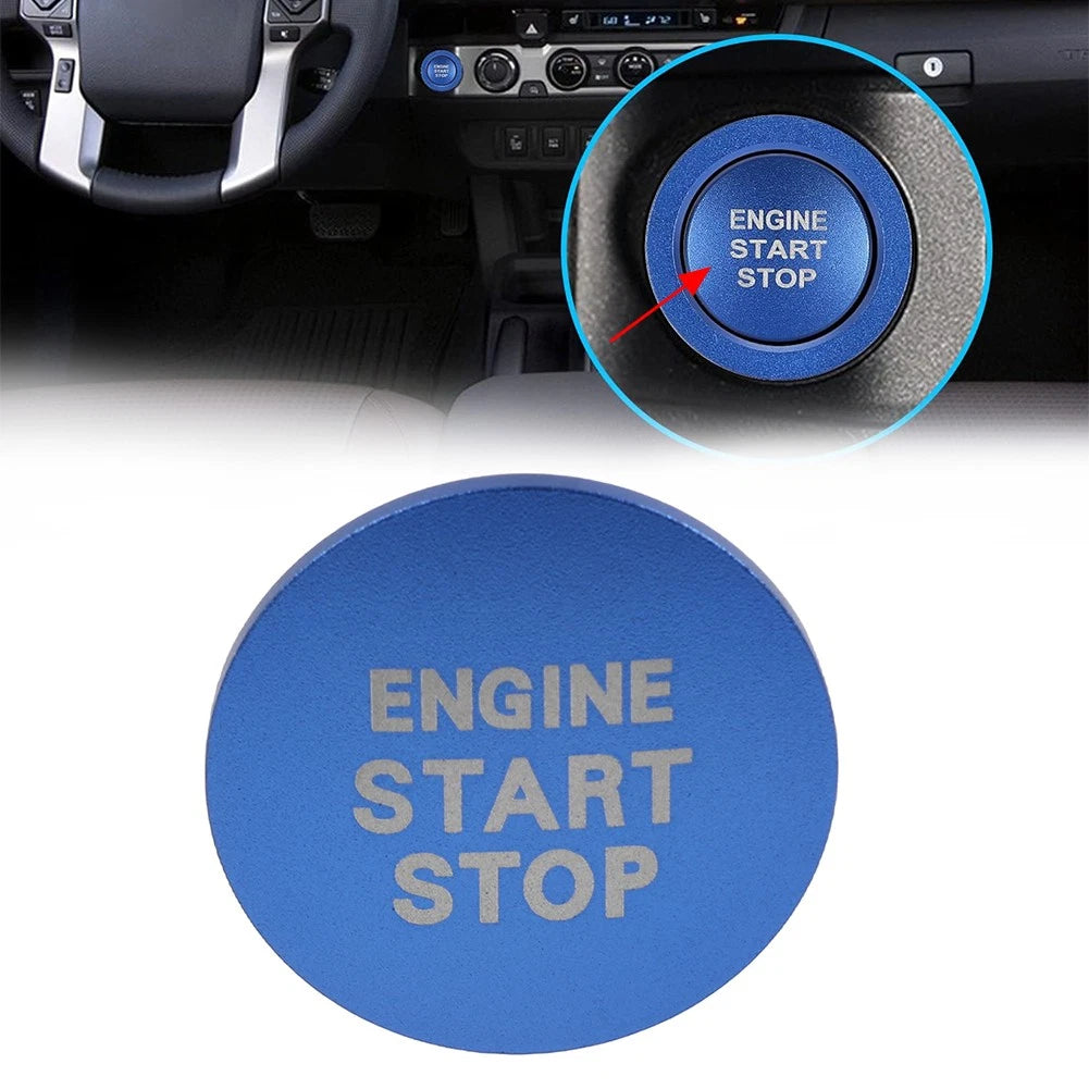 Push Button Cover for Toyota Tacoma, Yaris, Camry, Prius (2016–2023) Blue