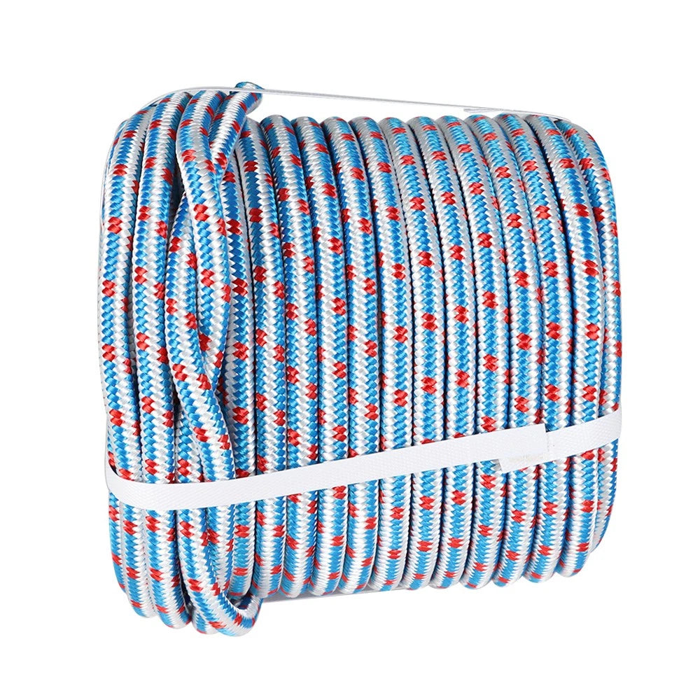 1/2" Double Braid Polyester Nylon Arborist Tree Rope 16 Strand 150'