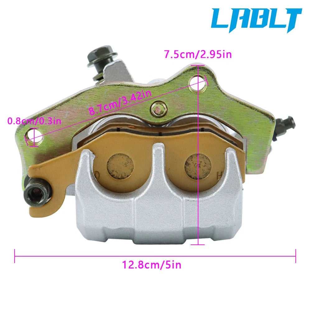 Set of 2 Brake Calipers & Pads for Kawasaki Teryx 800 (2014–2019)