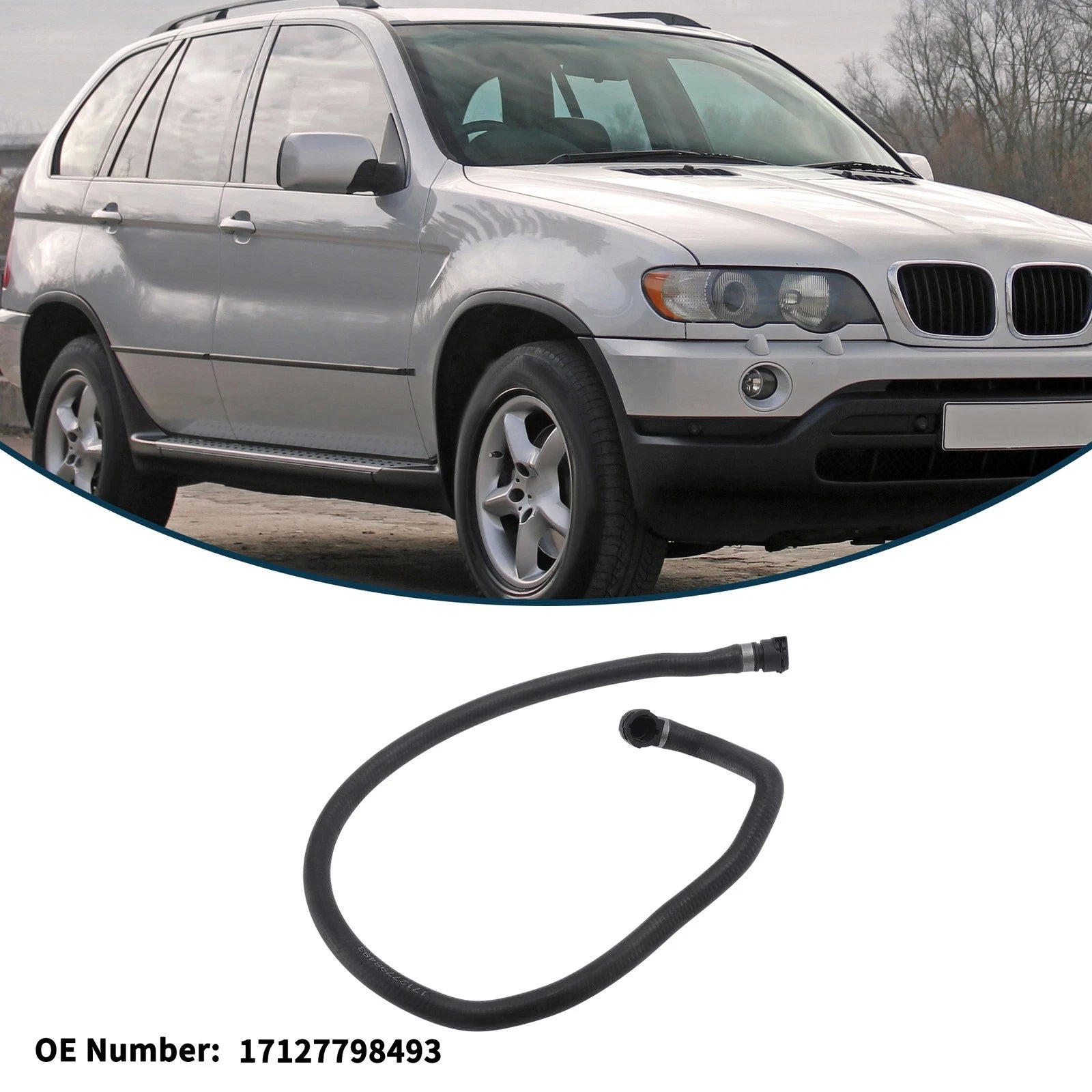 Heater Hose Radiator Outlet Replacement for BMW X5 (2007–2013)