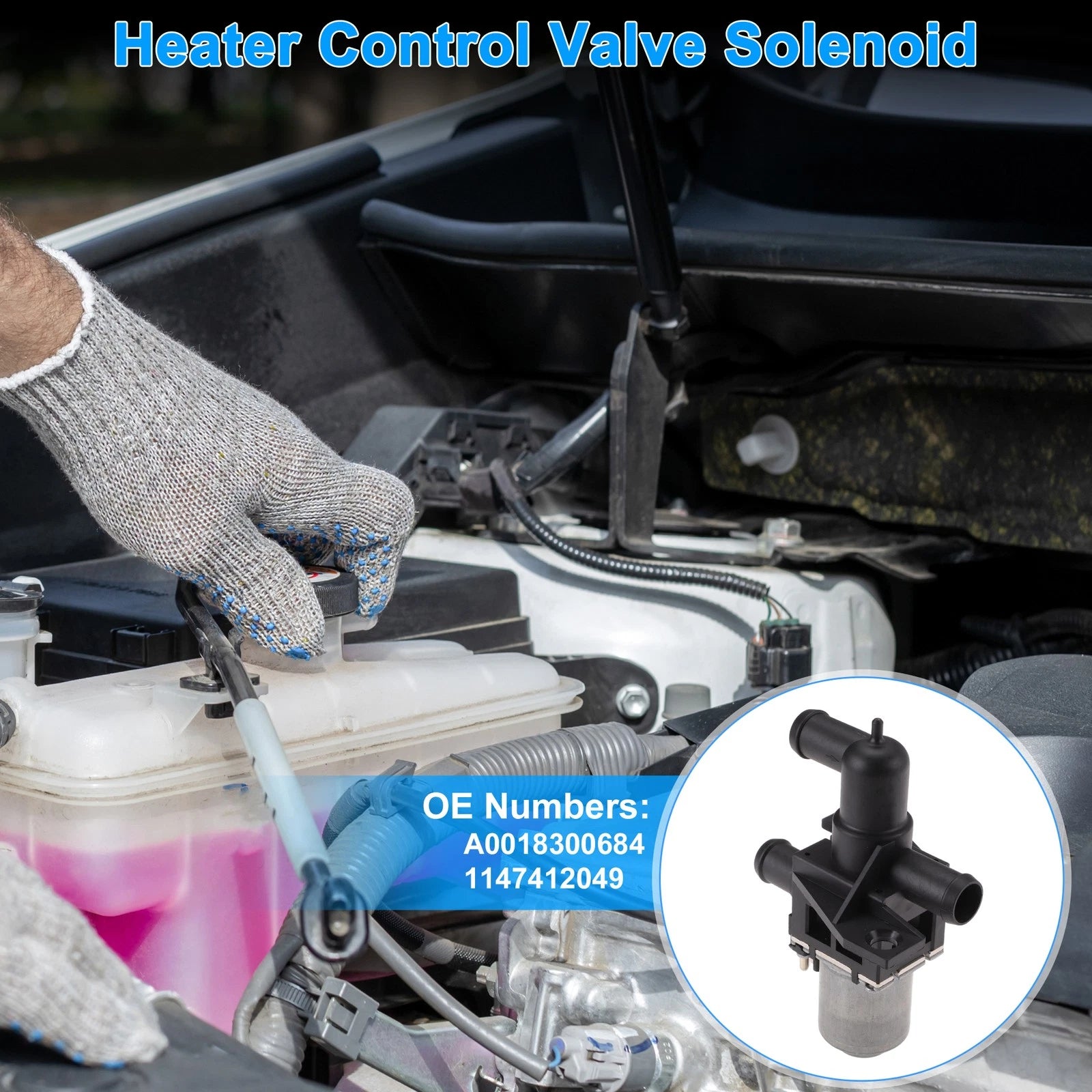 Heater Control Valve for Mercedes-Benz SL (R129) 280 (1993–2001) Replacement