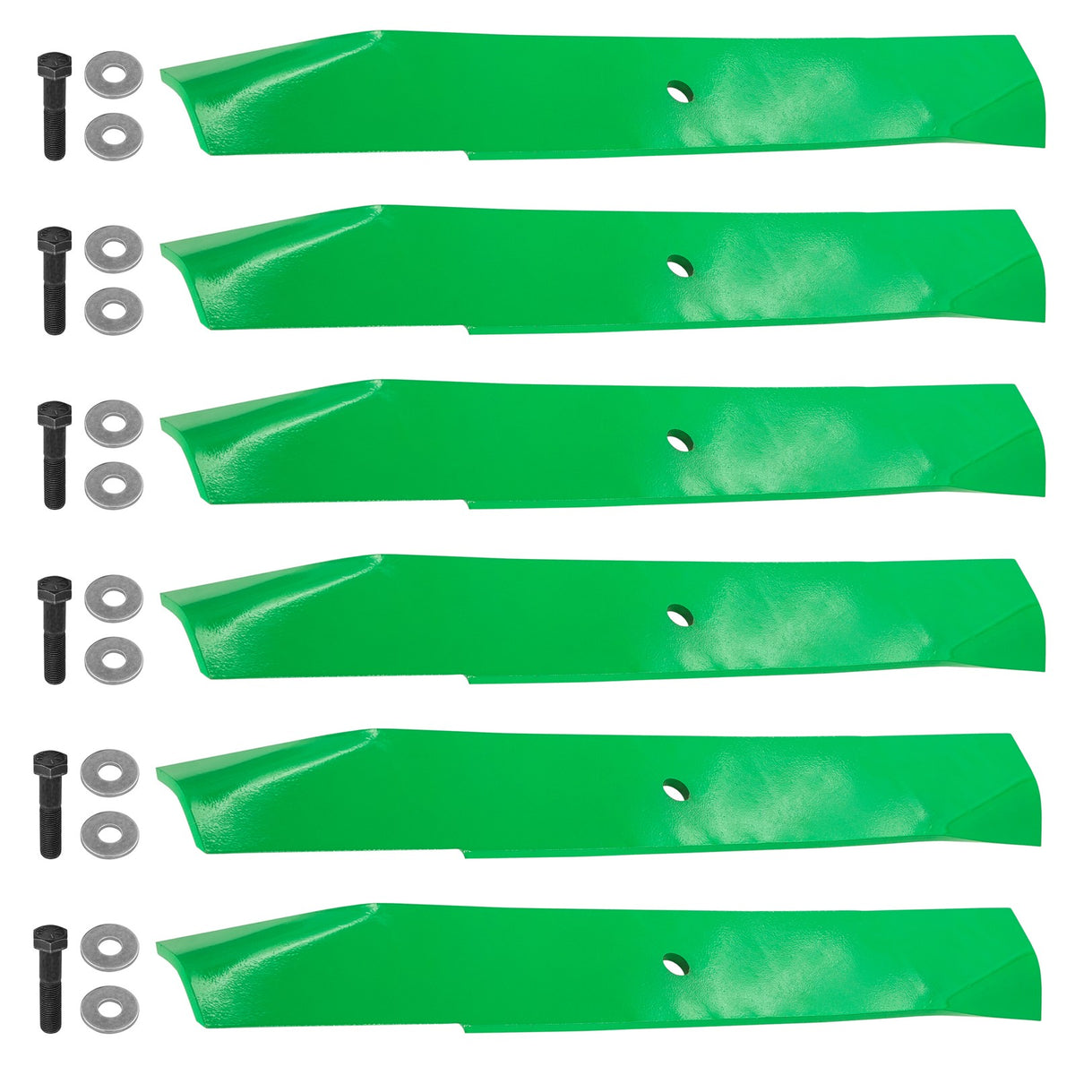 Deck Blade and Bolt Replacement for Toro Z149 Z150 Z153 (2008–2010)