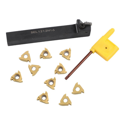 SEL1212H16 Alloy Steel Tool Holder for Lathe with 16IR AG60 Inserts