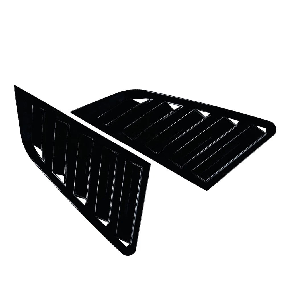 Black Rear Window Louvers for Audi A3 S3 8Y Hatchback (2021–2024)