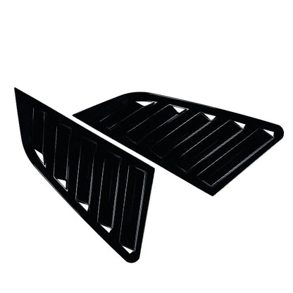 Black Rear Window Louvers for Audi A3 S3 8Y Hatchback (2021–2024)