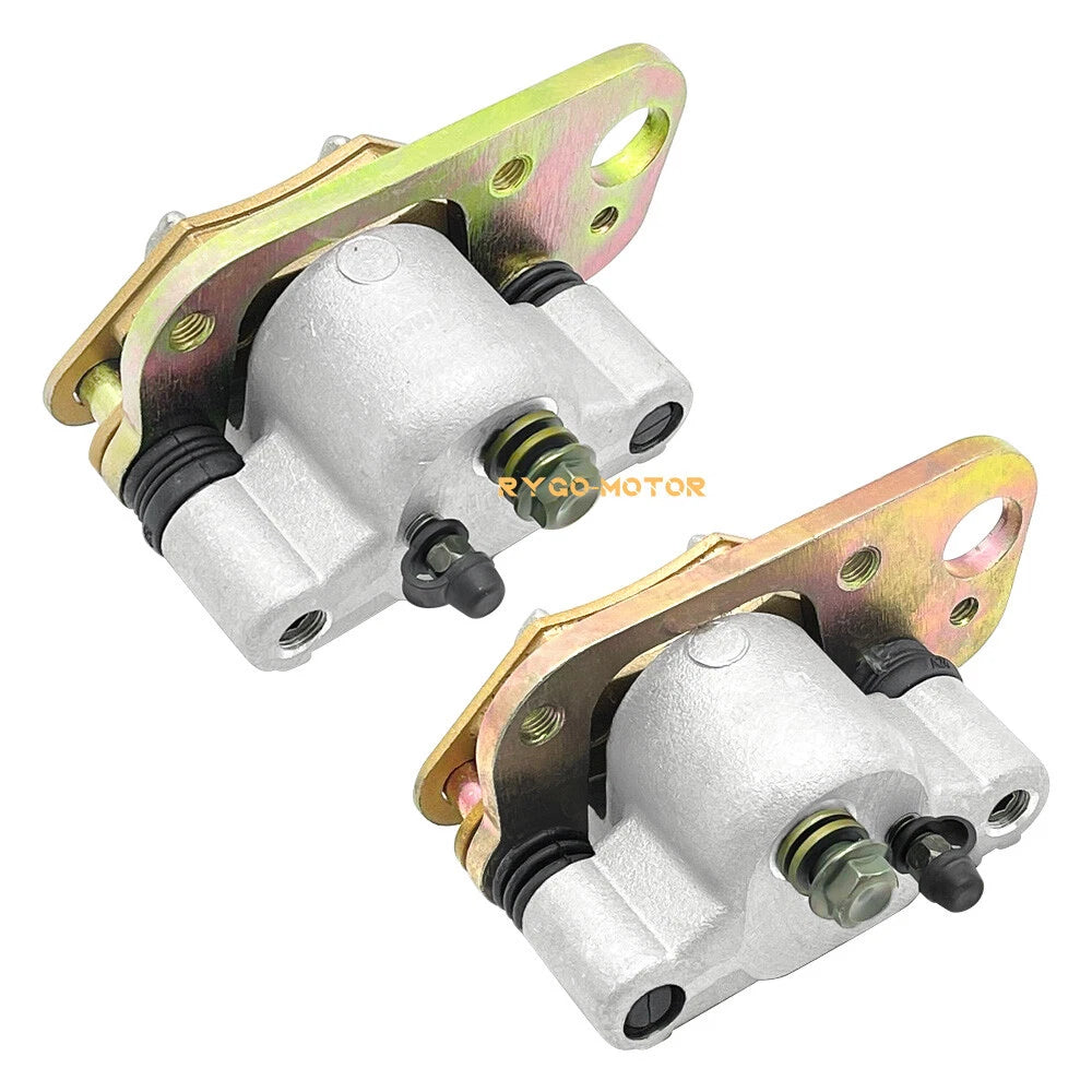 Front Brake Calipers & Pads for Polaris Trail Blazer 250 330 (2005–2009)