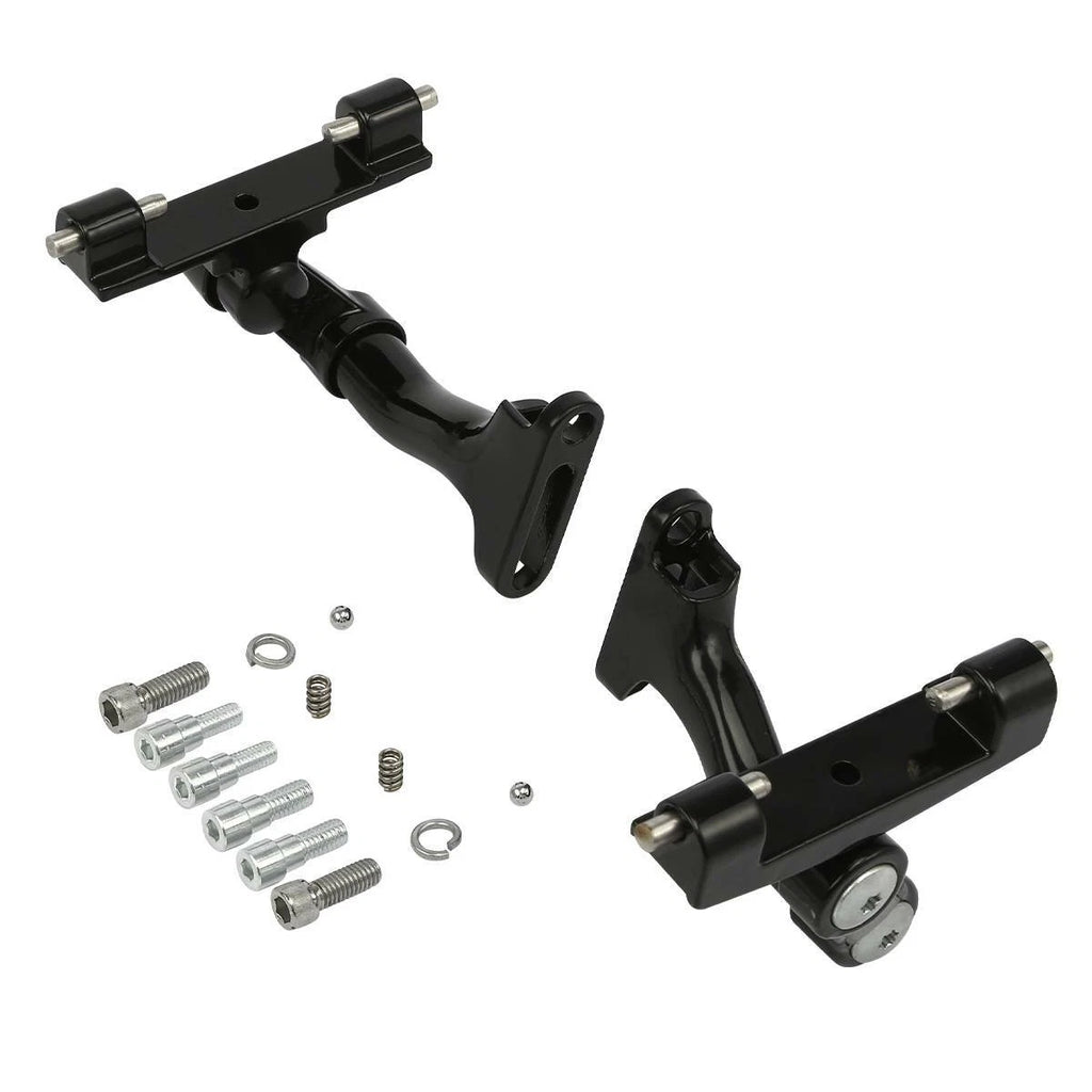 Adjustable Rear Footboard Mount for Harley Electra Glide (1993–2023) Black
