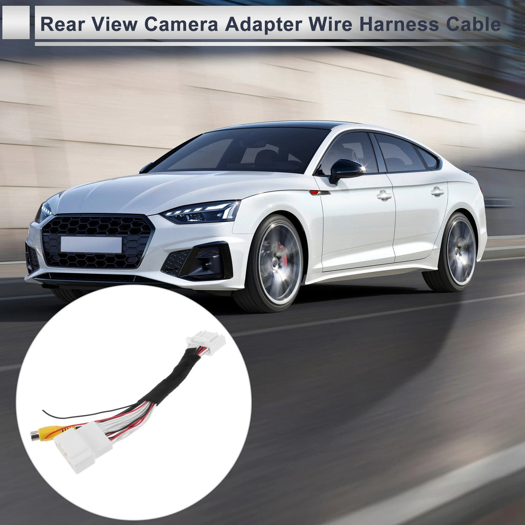 Rear View Camera Adapter Wire Harness for Mazda 3 Hatchback (2014–2017) RCA