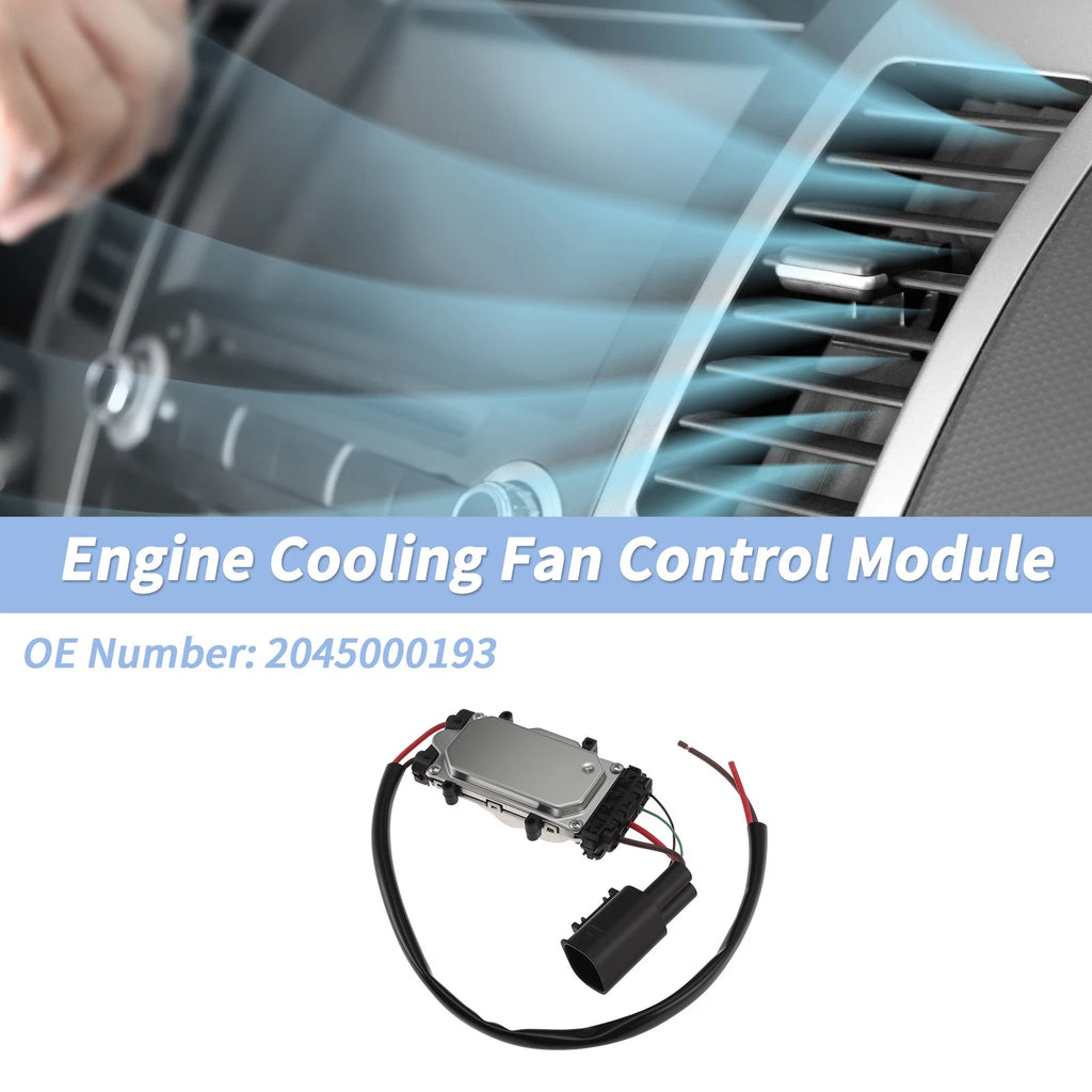 Engine Cooling Fan Control Module Replacement for Mercedes-Benz C-Class (2015–2021)