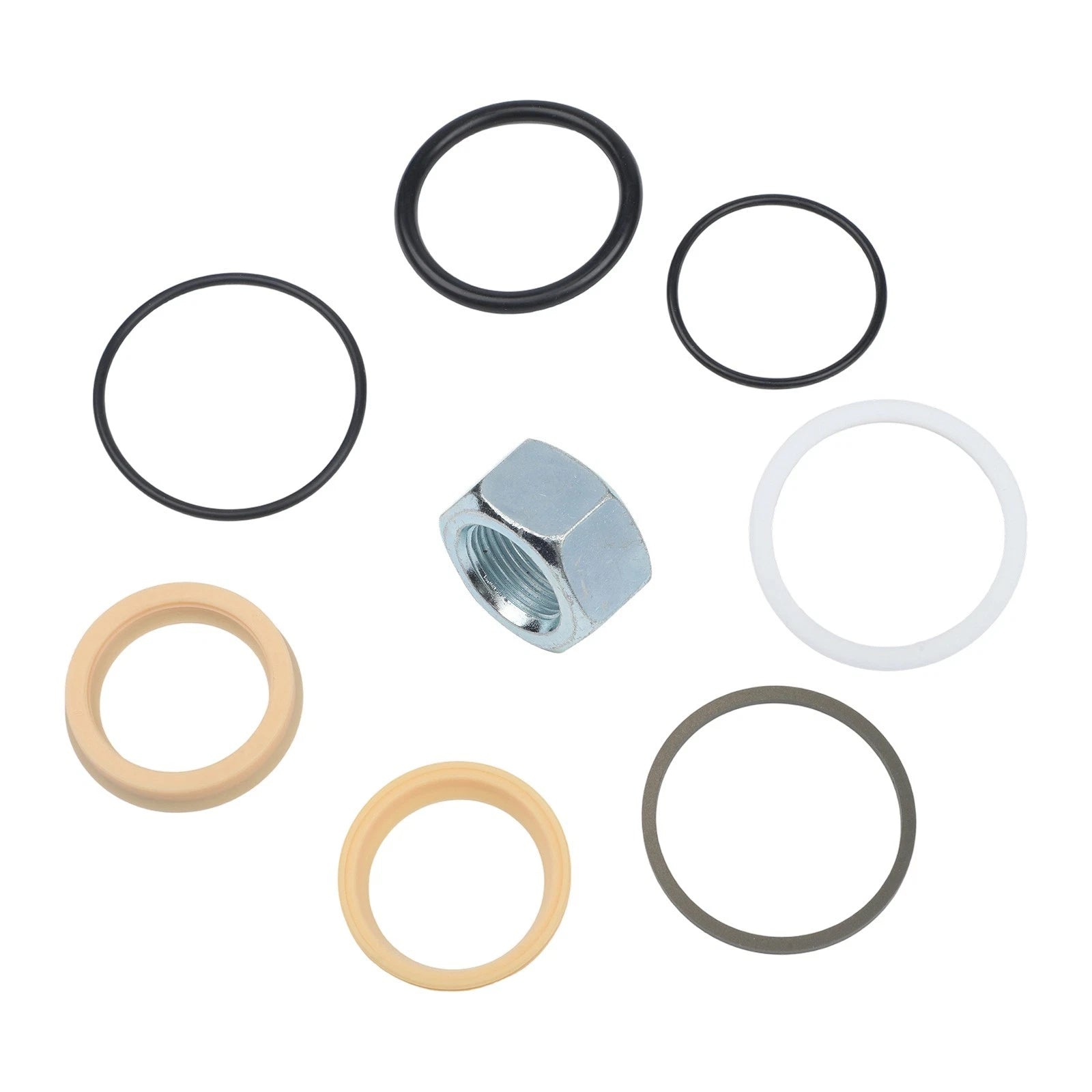 Hydraulic Seal Kit for Equipment Maintenance (Multiple Components)