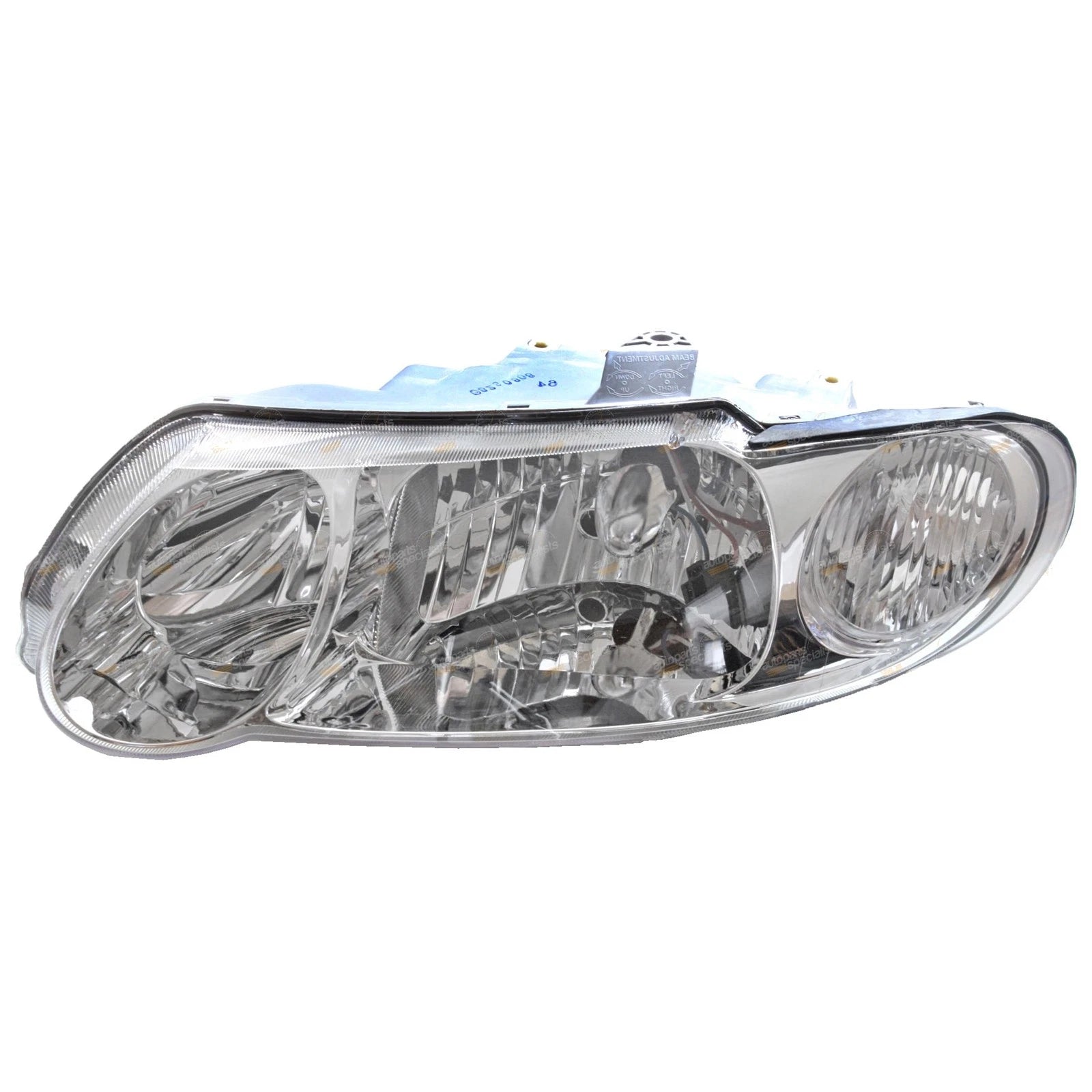LH Chrome Headlight for Holden Commodore VX VU (2000–2002)
