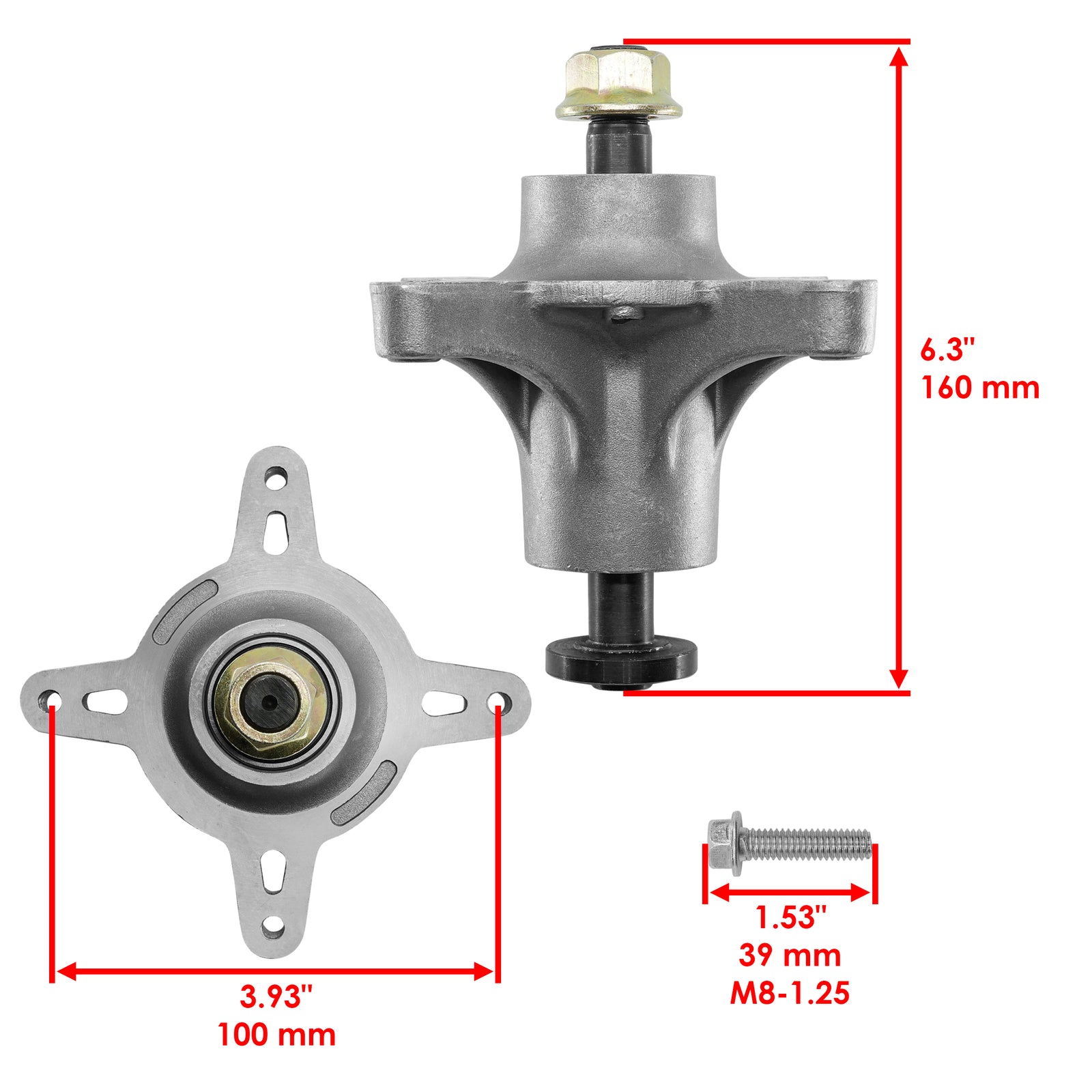 Spindle Assembly Replacement for Toro Lawn Tractor XLS380 (1980–2000)