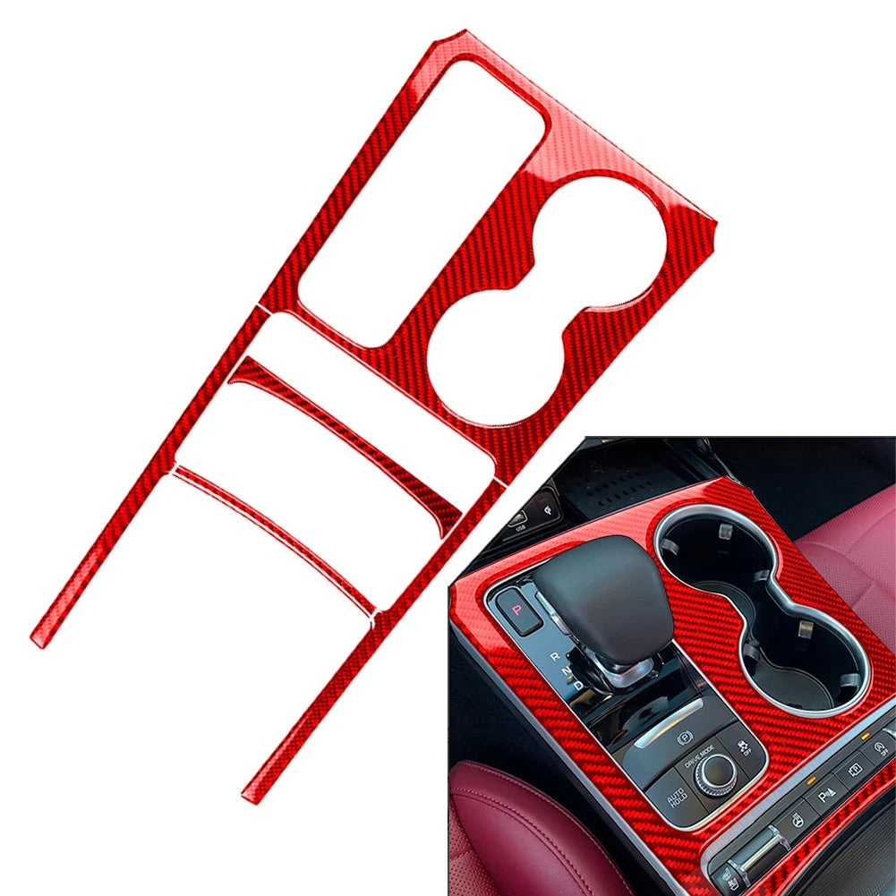 Set of 4 Control Panel Water Cup Holder Trim for Kia Stinger (2018–2023)