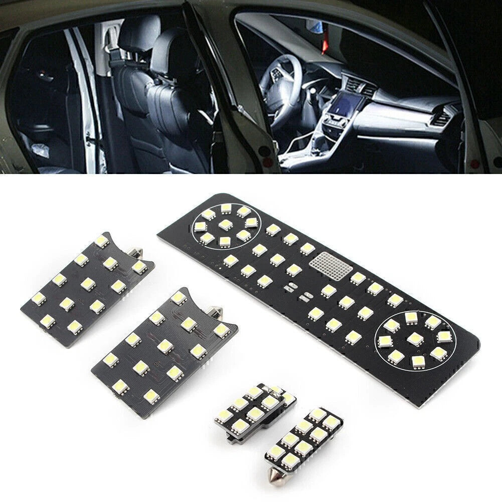 White LED Interior Lights Package for 2009-up Volkswagen Tiguan Without skylight