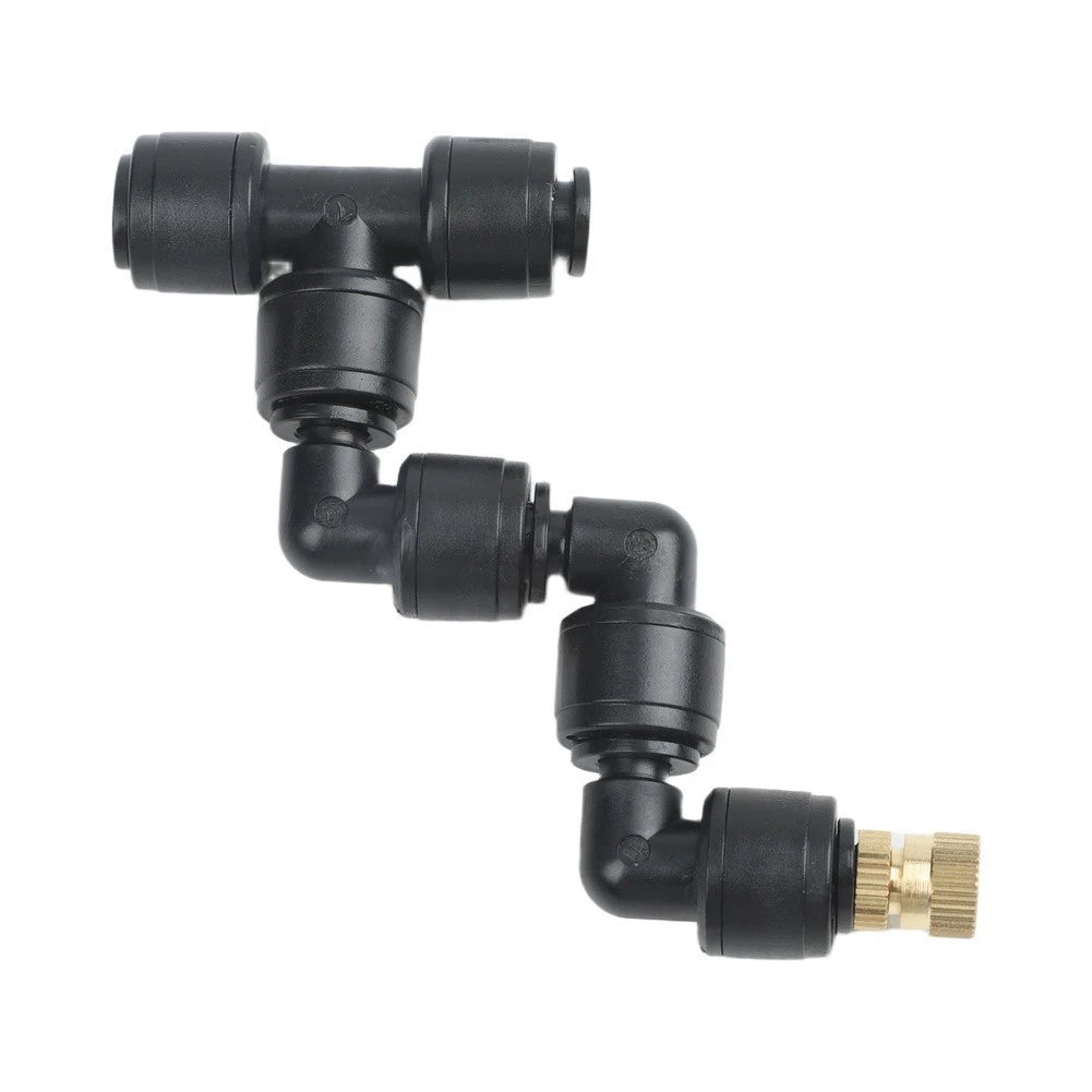 360 Degree Rotating Copper Nozzle Sprayer for Even Moisture Coverage
