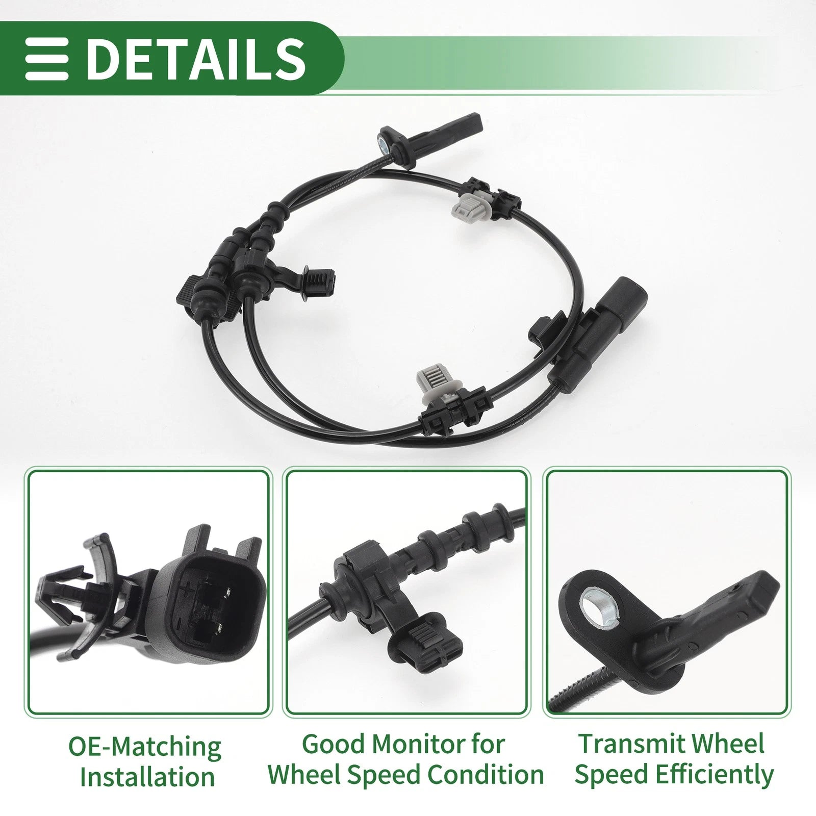 ABS Wheel Speed Sensor No. 22995267 for Cadillac XT5 (2017–2020)
