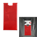 Center Console Storage Box Trim for Honda S2000 (2004–2009) Carbon Red