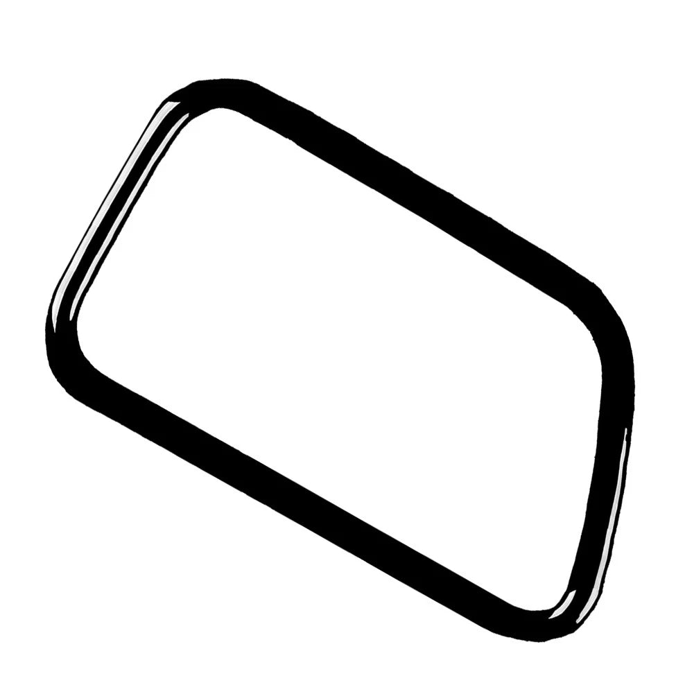 Black Co-pilot Dashboard Air Vent Outlet Cover Trim For BMW 3 Series E36 1991-99
