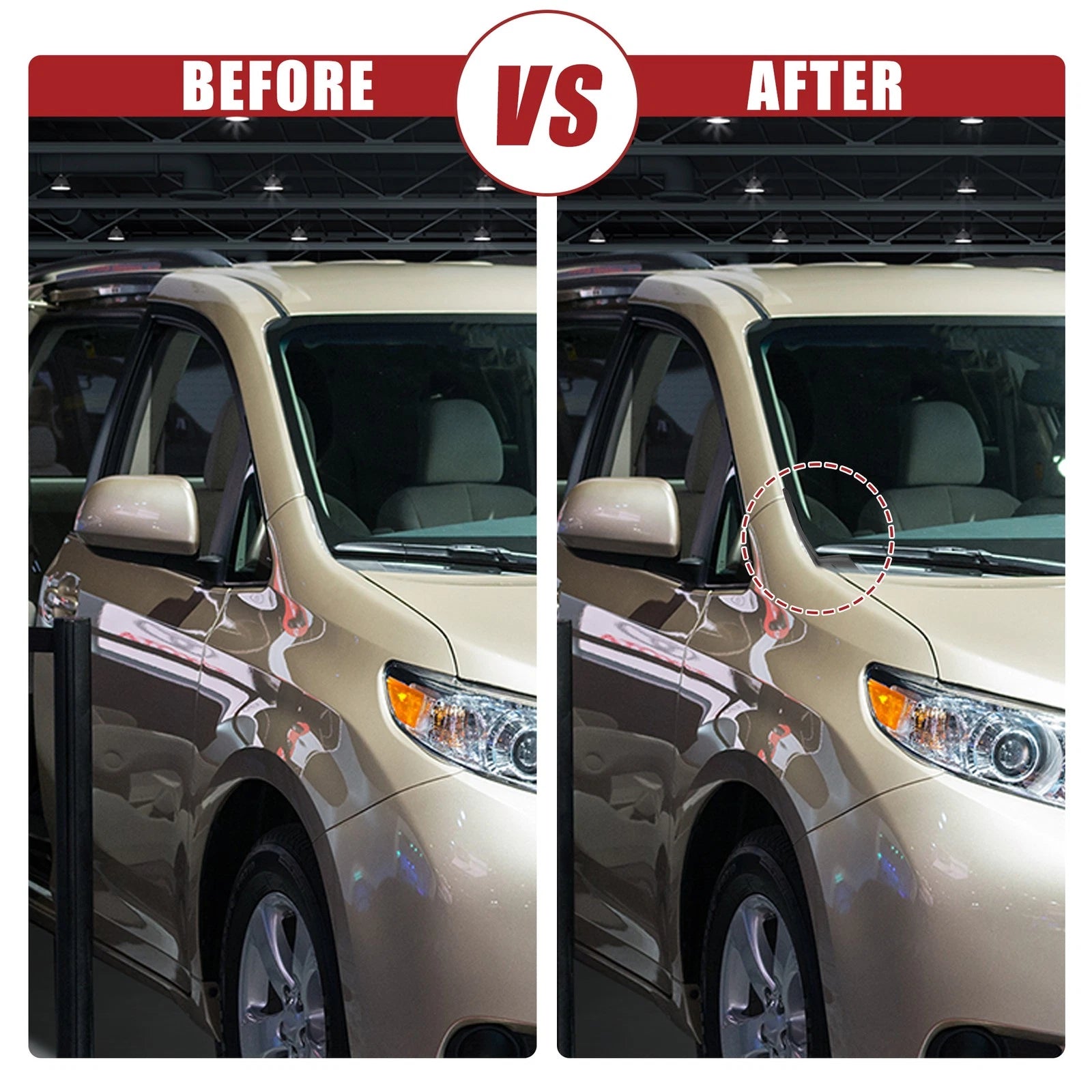 Front Right Windshield Wiper Cowl Panel Replacement for Toyota Sienna (2011–2020)
