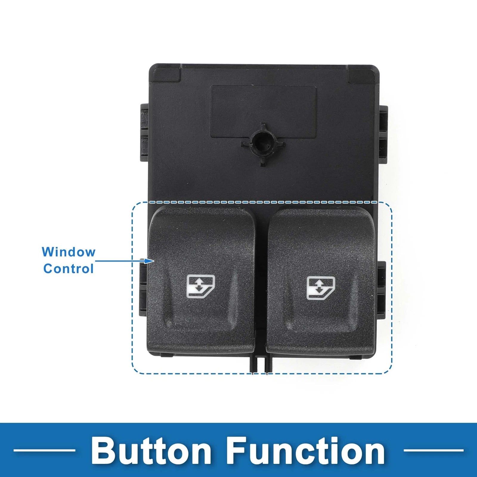 Front Power Window Switch OEM Replacement for Chevrolet Silverado 1500 2014–2018