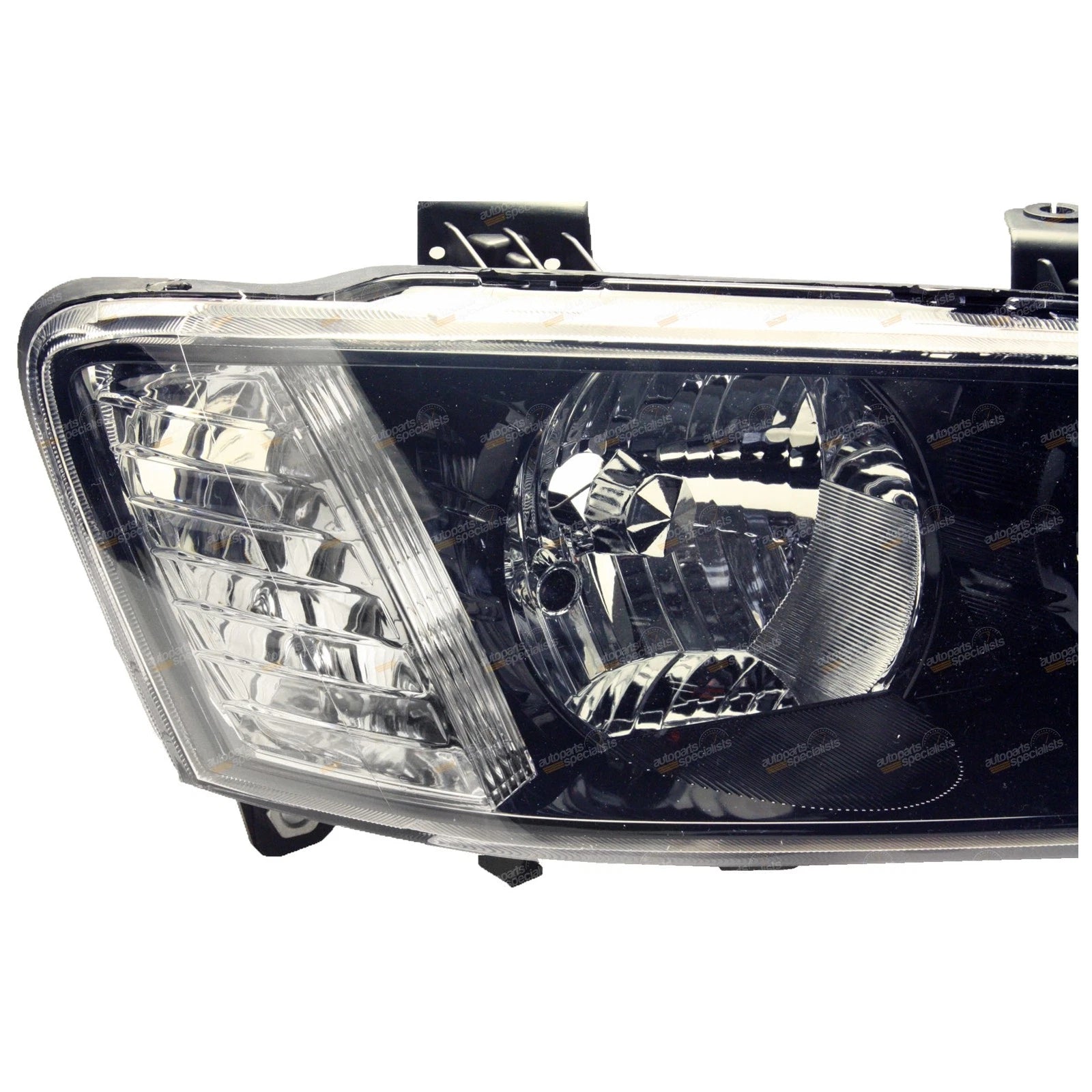 RH Black Headlight for Holden Commodore VE Series II (2010–2013)