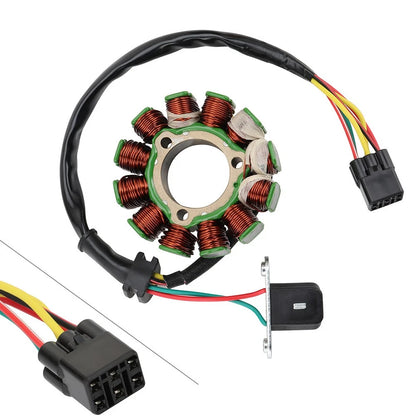 Stator Magneto Coil for Suzuki RMZ250 (2010–2013), RMZ450 (2008–2012) 32101-28H00