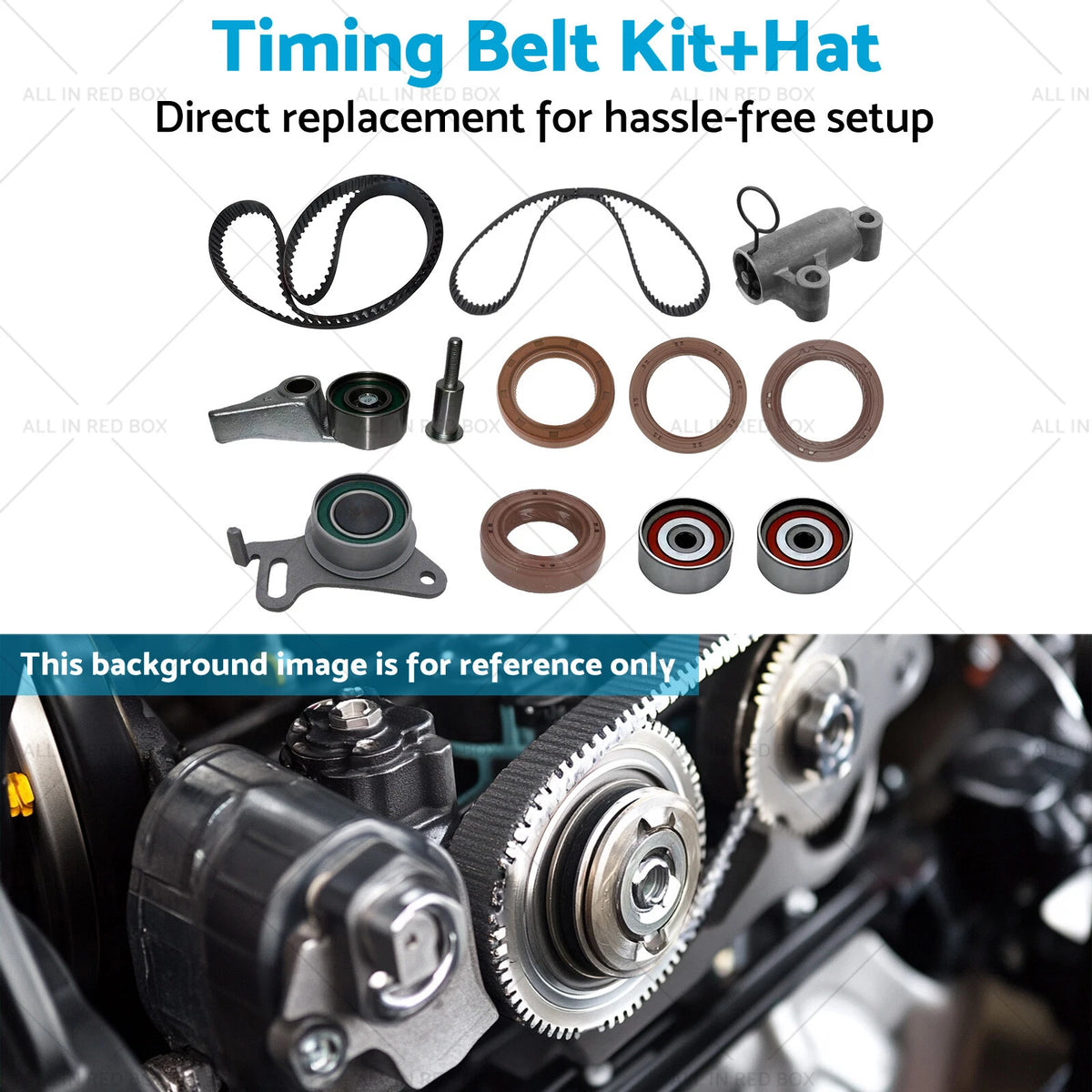 Timing Belt Kit for Mitsubishi Challenger Triton (2009–2015) 4D56T