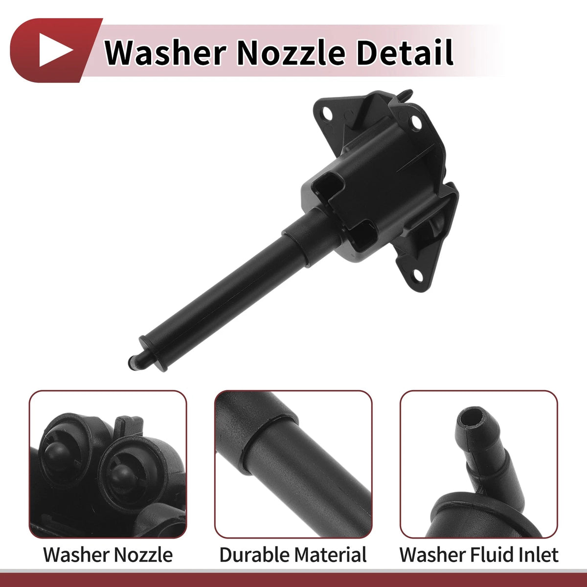 Headlight Washer Nozzle for Land Rover Range Rover Velar (2018–2021) No.LR102048