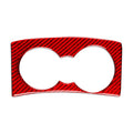 Cup Holder Panel Cover Trim for Alfa Romeo Giulia (2017–2019) Red