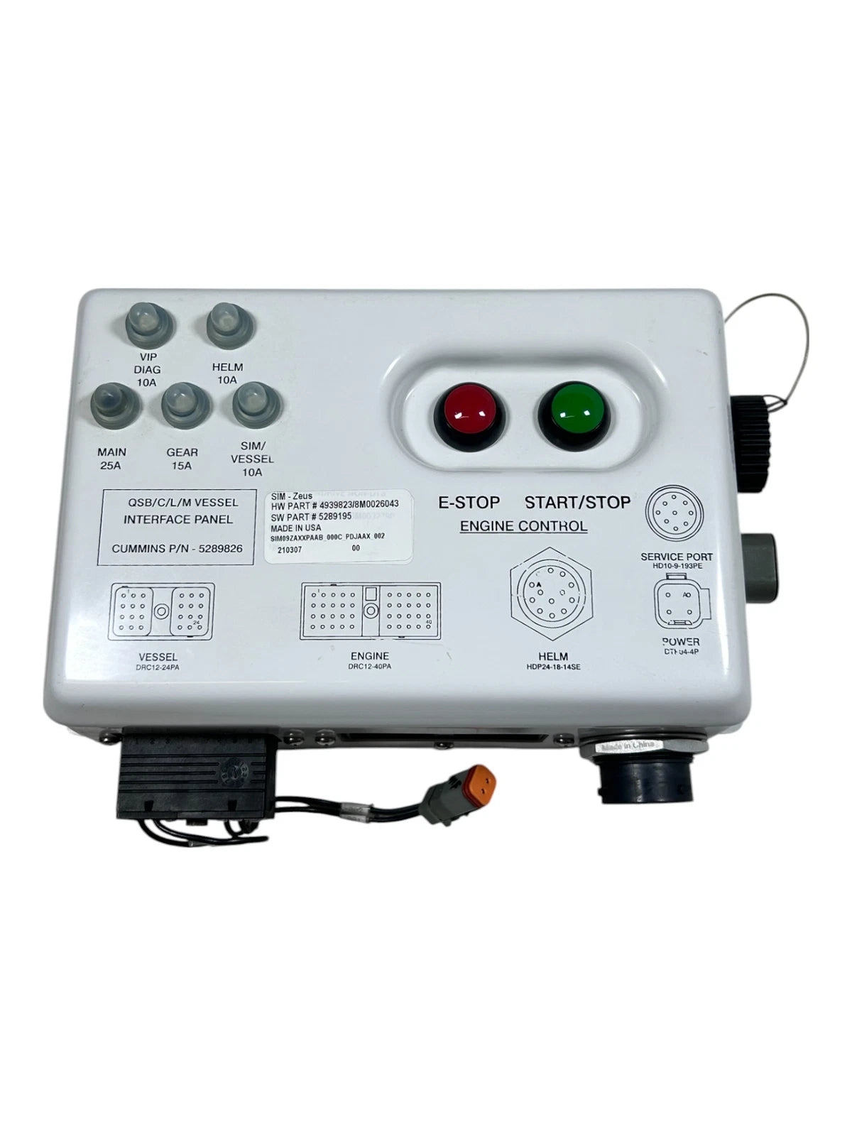 SIM Module for Cummins DTS Engines (5289826, 8M0026043)