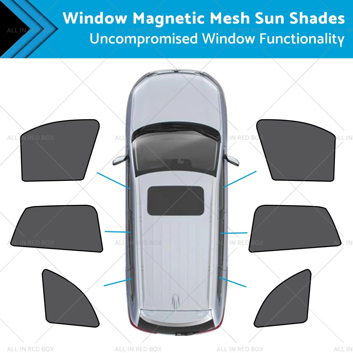 Magnetic Mesh Sun Blind Shades for BMW X1 E84 (2010–2015)