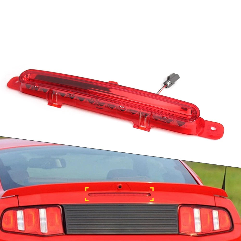 Third Rear Brake Stop Light Red Lens for Ford Mustang (2010–2014)