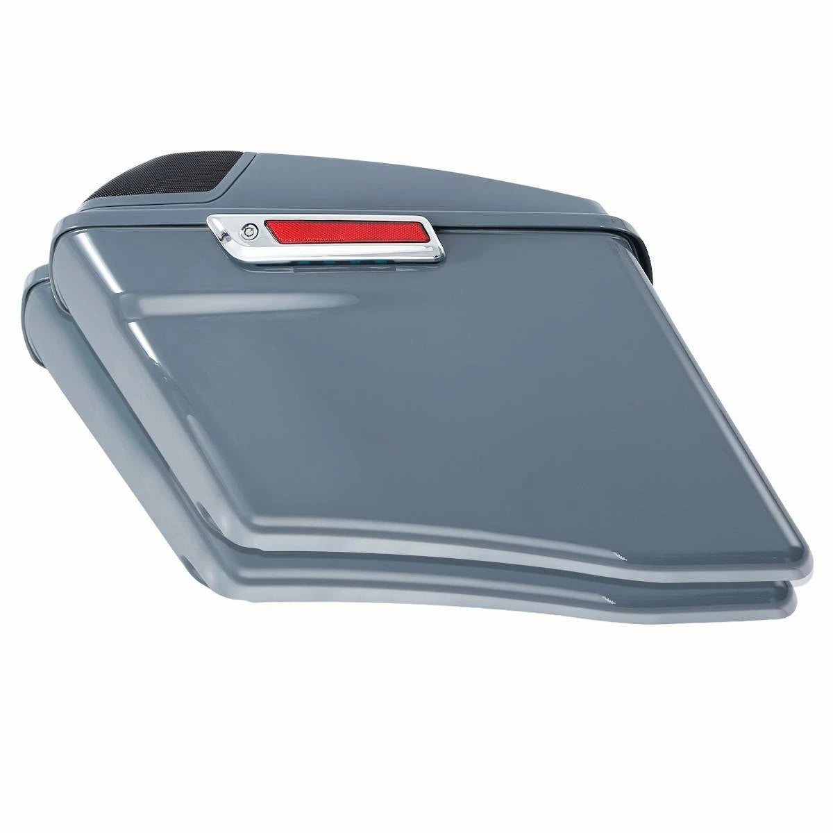 4" Extended Hard Saddlebags for Harley Touring (2014–2025) Gunship Gray