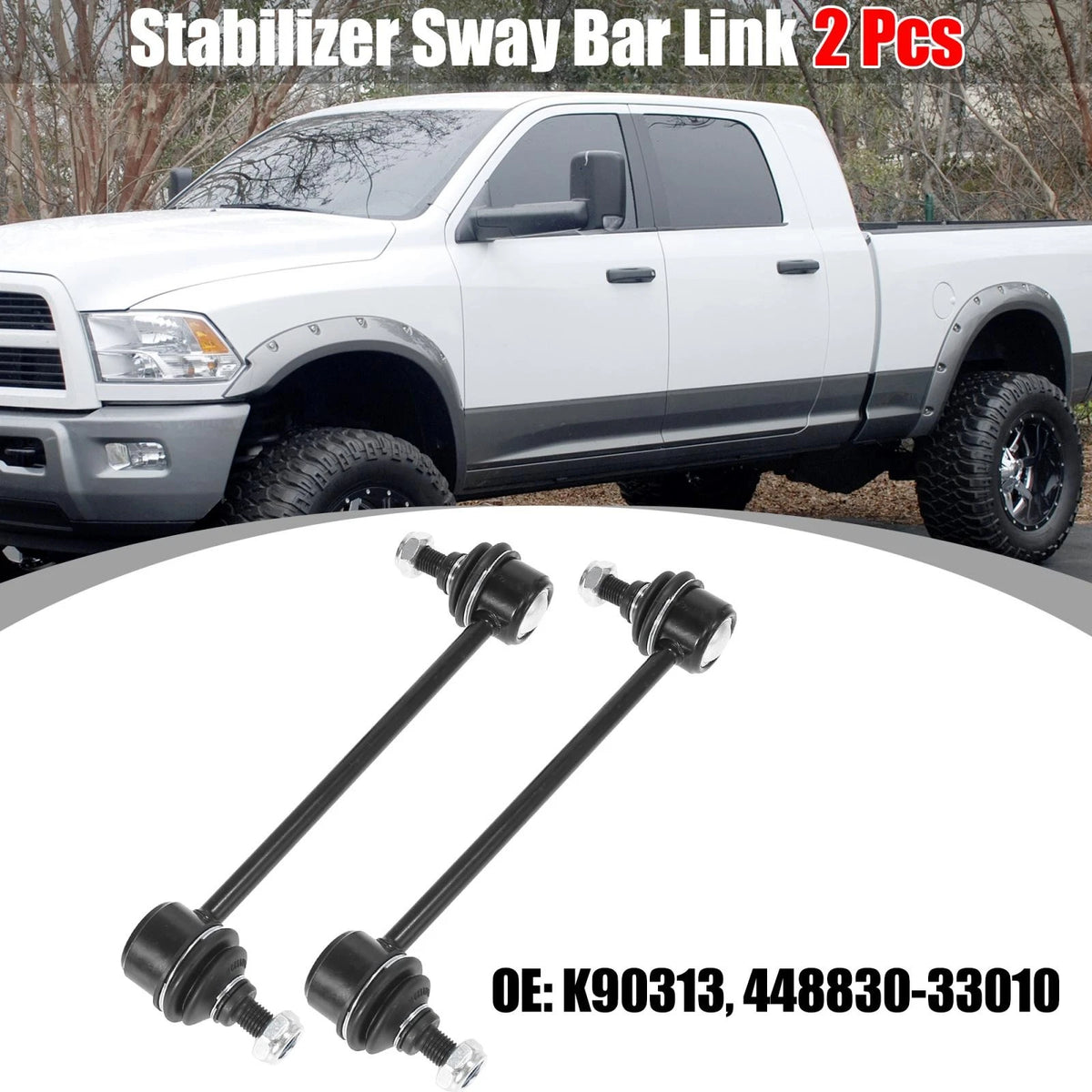 2pc Rear Sway Bar Links Replacement for Toyota Avalon Camry Solara Lexus RX300 (2001–2012)