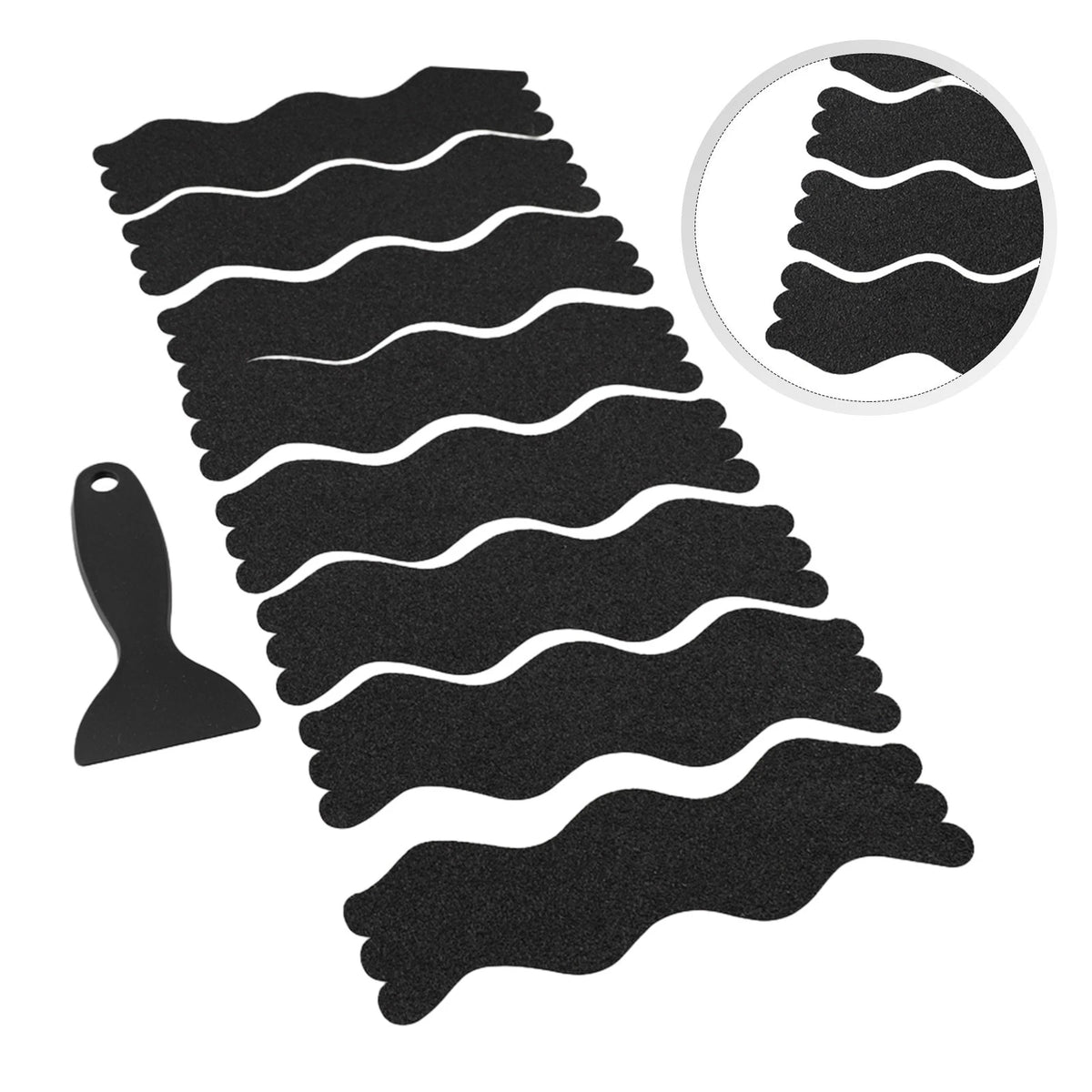 24Pcs Anti Slip Bath Tape for Safety Shower Strips (No Part Numbers)