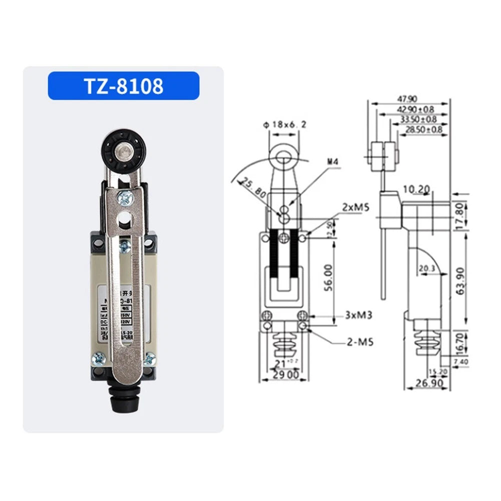 Aluminum Alloy Travel Switch for