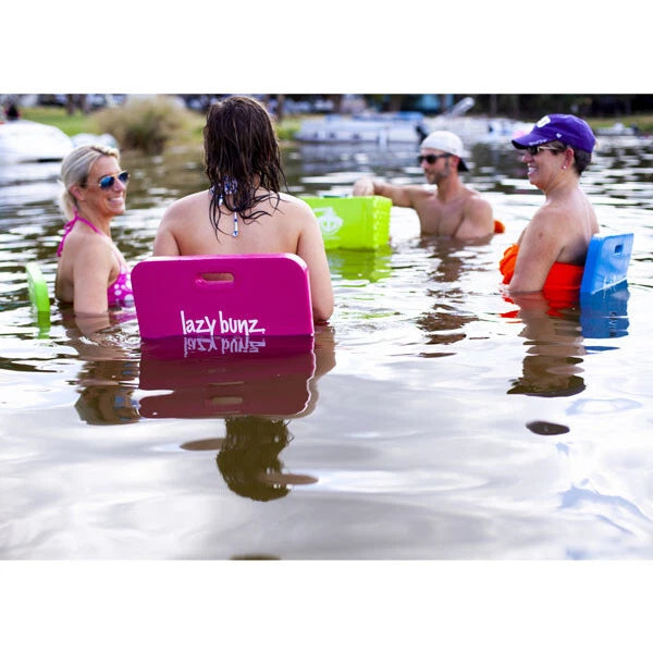Lazy Bunz Saddle Float for Texas Recreation Pool (Tropical Teal)