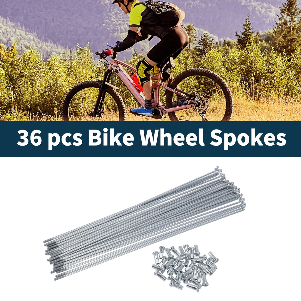 Bicycle Spoke Nipple Set 45 Steel Galvanized for 13G (Universal)