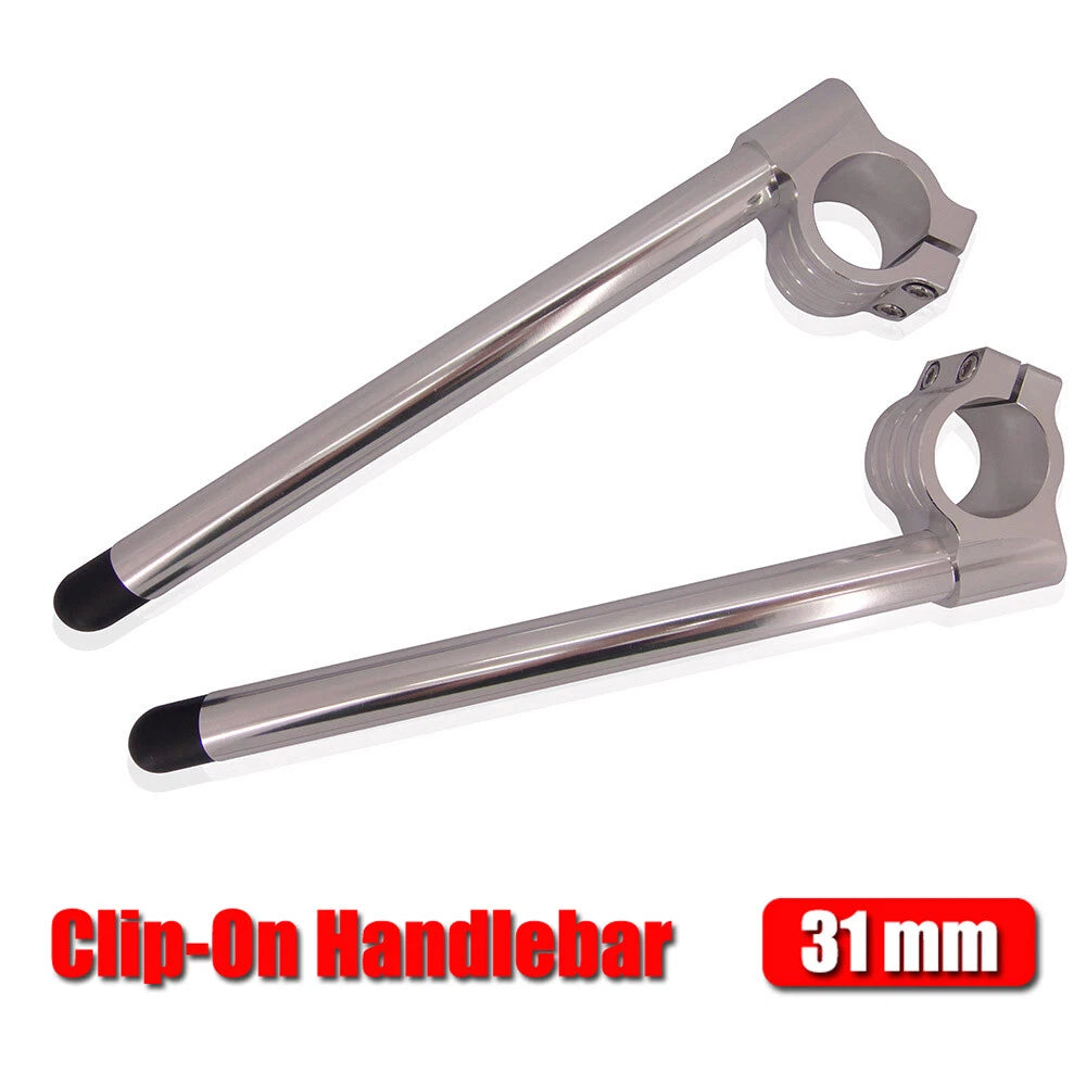 295mm Clip-On Handlebars for Universal Fit 31mm Fork Tubes