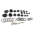 Frame End Cap Hole Plug Cover Kit for BMW R 1200 GS ADV (2013–2019)