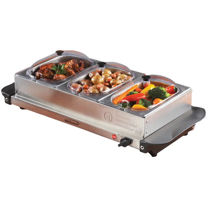 4.5Q Buffet Server & Warming Tray for Brentwood Appl. BF-315