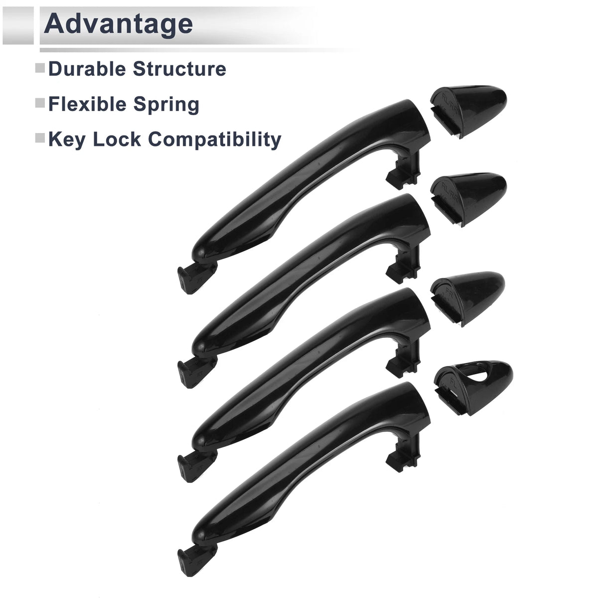 Front Left Right Door Handles for Kia Optima (2011–2015) No. 82651-2T000