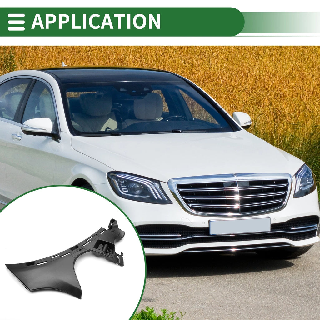 Left Front Bumper Retainer Bracket Replacement for Mercedes Benz GLC300 (2020–2022)