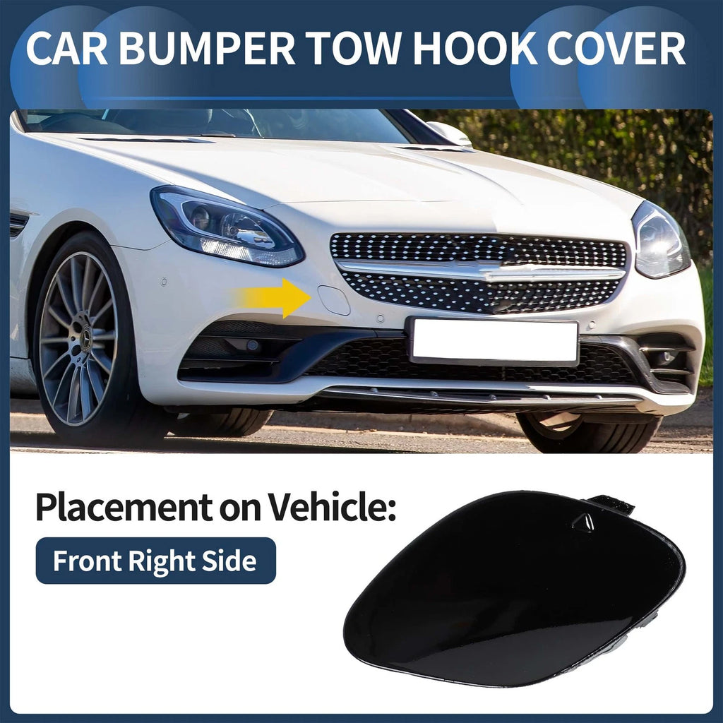 Tow Hook Cover Front for Mercedes-Benz SLK W172 R172 (2011–2015)
