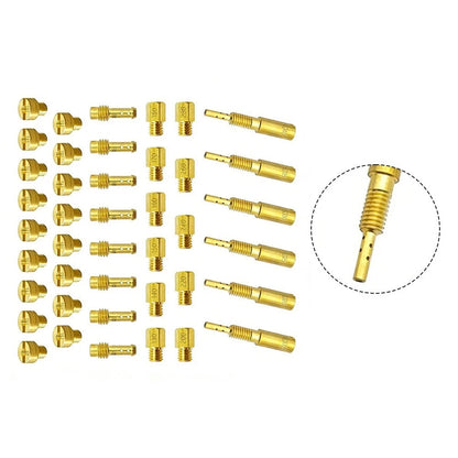 Carburetor Main Fuel Injector Nozzle Kit for Mikuni VM HSR HS40 (All Years)