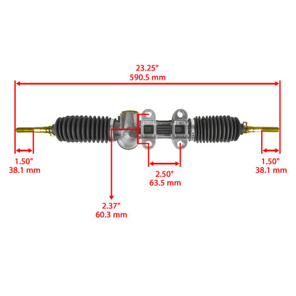 Rack and Pinion Steering Gear Box Replacement for Yamaha YDRA SVL (2011–2013)