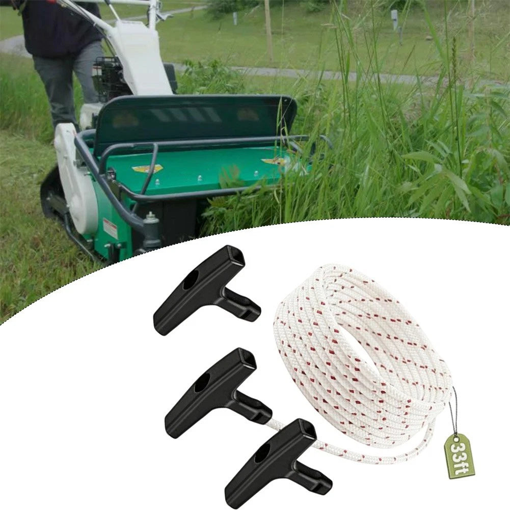 Pull Cord Starter Rope Kit for Snowblower (33ft)